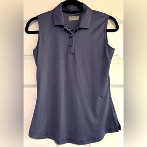 Callaway Black/White Check golf polo, size XS